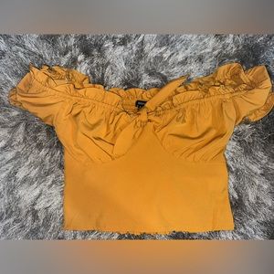 Off The Shoulder Crop Top